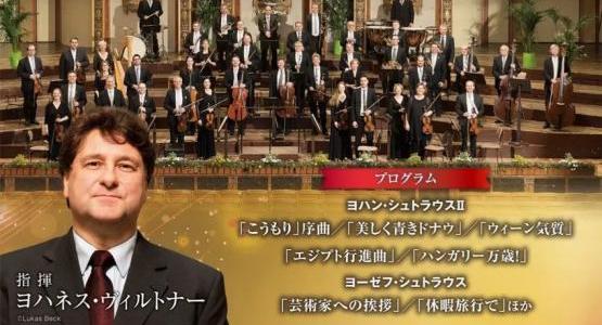 ウィーン・ヨハン・シュトラウス管弦楽団ニューイヤーコンサート　静岡公演