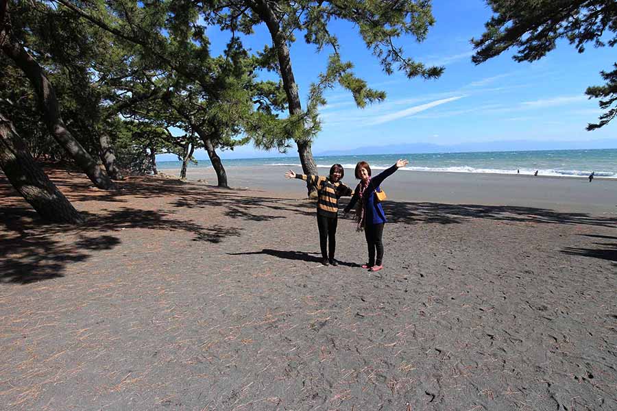 この浜に、天女が舞い降りた。世界文化遺産「富士山」構成資産～三保