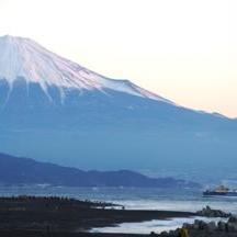 世界文化遺産の富士山も楽しめます。