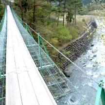 コンヤの吊り橋