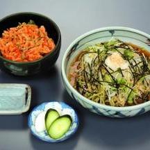 桜エビかき揚げ丼・おろし茶そばセット