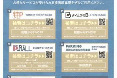 どうする家康　静岡　大河ドラマ館提携駐車場のご案内