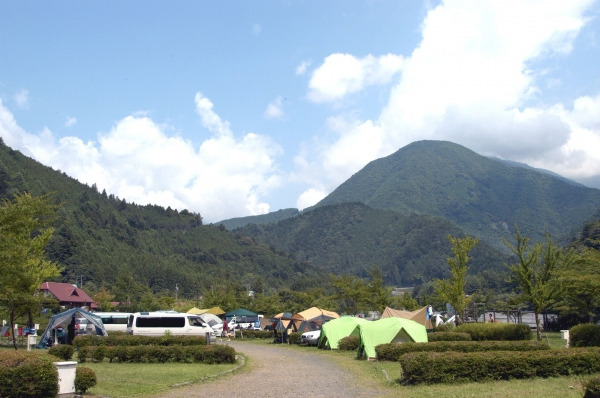 南アルプス井川オートキャンプ場