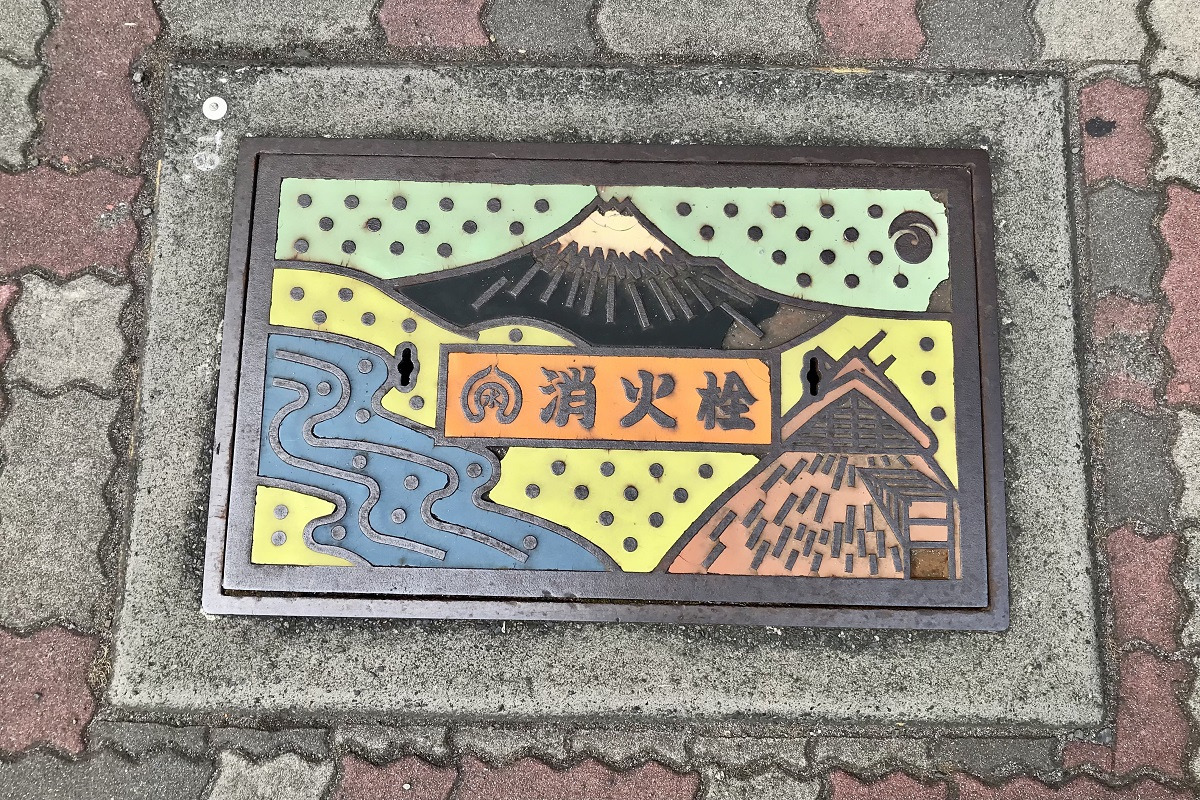 デザインマンホール(富士山など)
