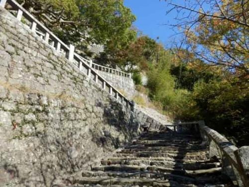 久能山東照宮　石段