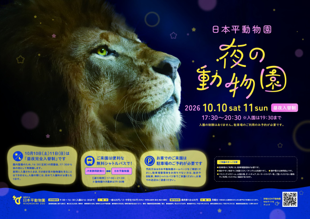 日本平動物園 夜の動物園