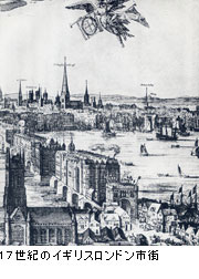 １７世紀のイギリスロンドン市街